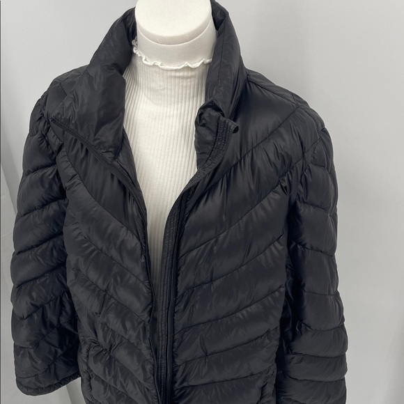 Calvin Klein Women's XXL Premium Duck Down Blend Black Puffer Jacket - Picture 14 of 14